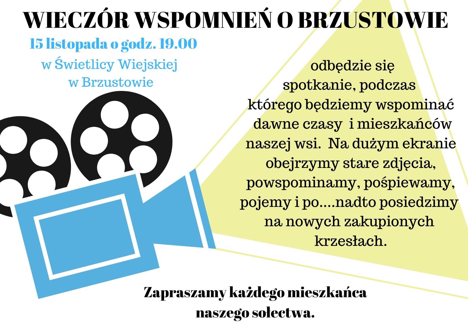 Wieczór wspomnień i Brzustowie